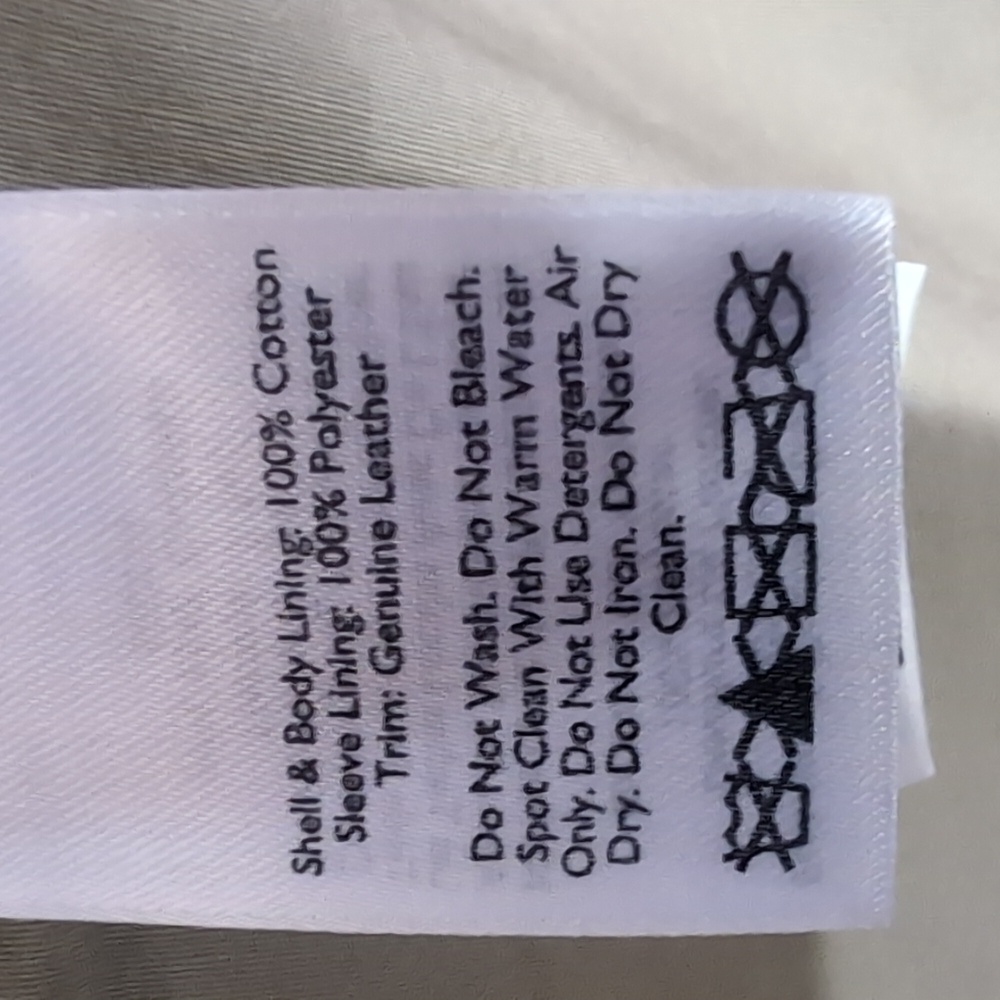 Eddie Bauer Barncoat With Leather Patch Elbows & … - image 7